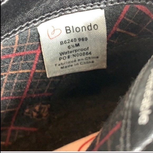 Blondo Women’s 6.5M Waterproof Tami Calf Hair Leopard Ankle Boot NEW - Picture 7 of 8